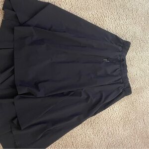 Lululemon Athletica Black Midi A-Line Skirt